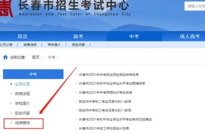 怎样查中考成绩分数(怎样查中考成绩分数2021)