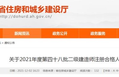 安徽二级建造师名单(安徽二级建造师通过名单)