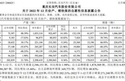 10家车企的2022：盈亏各半，1家销冠1家扭亏