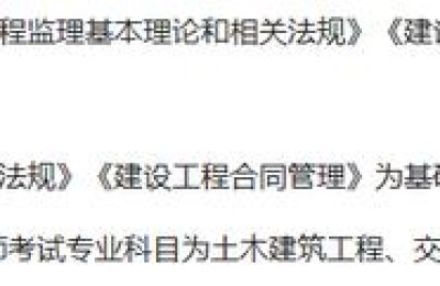 监理工程师考试时间安排表2021(监理工程师考试时间安排表2021准考证)