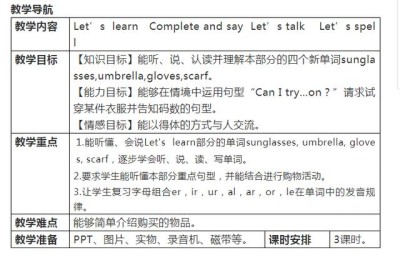 三年级英语下册教案(三年级英语下册教案教学反思)