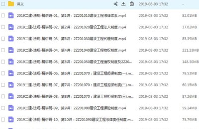 二级房屋建筑建造师视频(二级建造师建筑类视频)