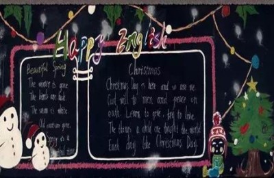 圣诞手抄报(圣诞手抄报模板)