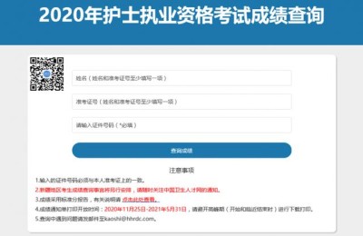 中国卫生人才网护士成绩查询(中国卫生人才网护士成绩查询入口)